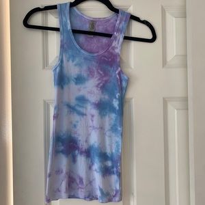 Tie dye tank top